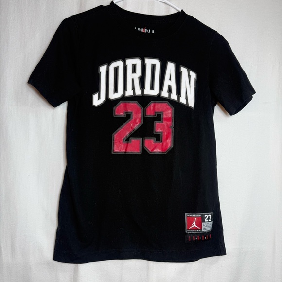 Jordan Other - Jordan Kids Black Tee with Red 23 Graphic